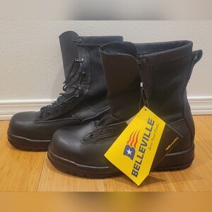 Belleville 700V 8'' Waterproof Duty Boot, Wide Widths